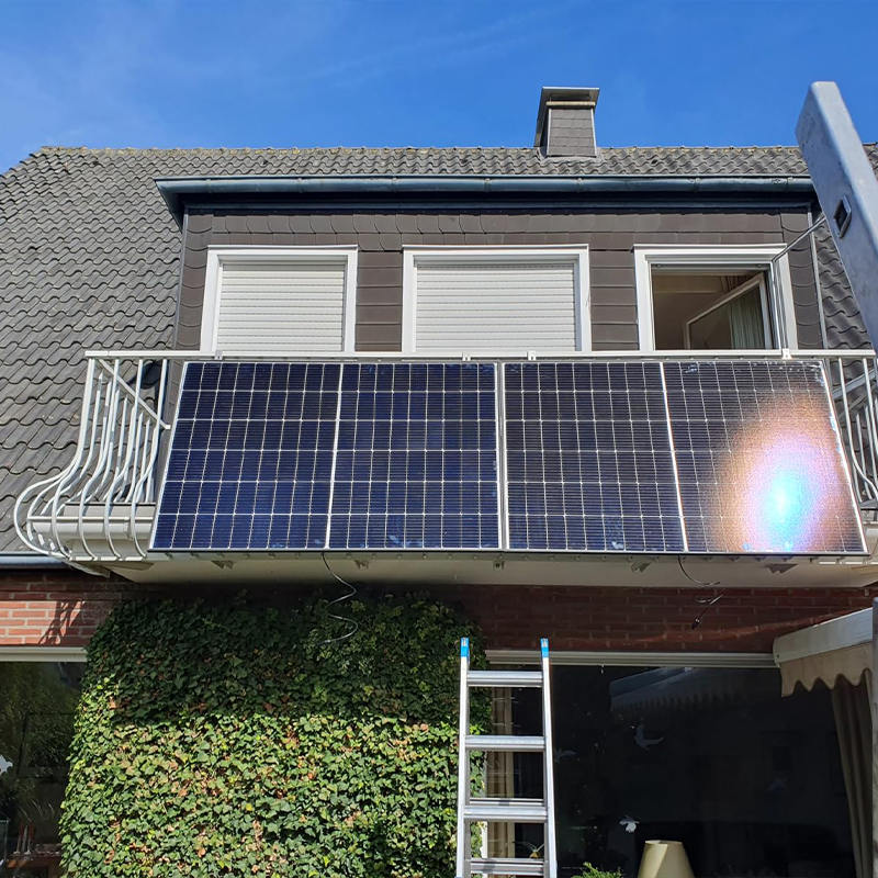 Zestaw solarny na balkon o mocy 600W