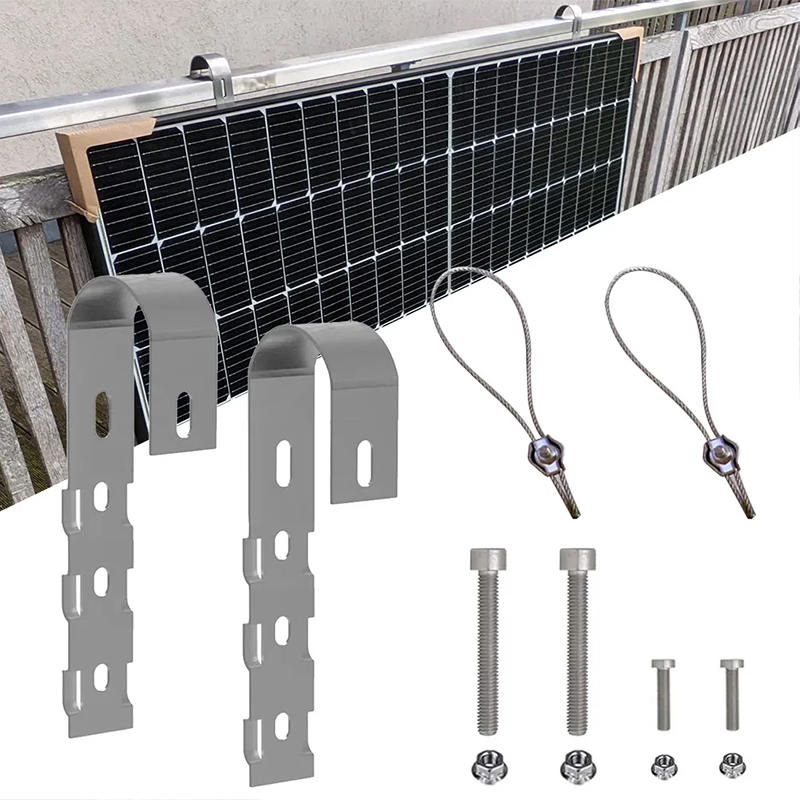 Zestaw solarny na balkon o mocy 600W