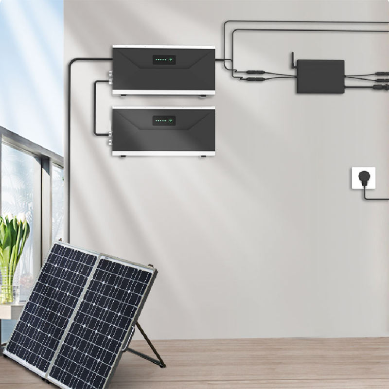 Zestaw solarny na balkon o mocy 600W